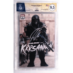 Krrasantan: Star Wars #1 EGC Comics 9.5- Cover Variant Photo – Signed By Jason Aaron – Marvel Comics