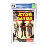 Star Wars #42 CGC BLUE LABEL 9.6 - 1° Appearance of BOBA FETT, IG-88D, BOSSK & DENGAR (BOUNTY HUNTERS) 1° Full Appearance of YODA Variant PHOTO COVER EDITION- Marvel