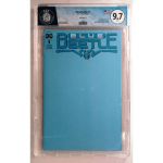 Blue Beetle #1 EGC Comics 9.7- Cover Blank exclusive - Dc Comics