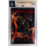 Teenage Mutant ninja Turtles #1 EGC Comics 9.3 signed by Jason Aaron – IDW Comics