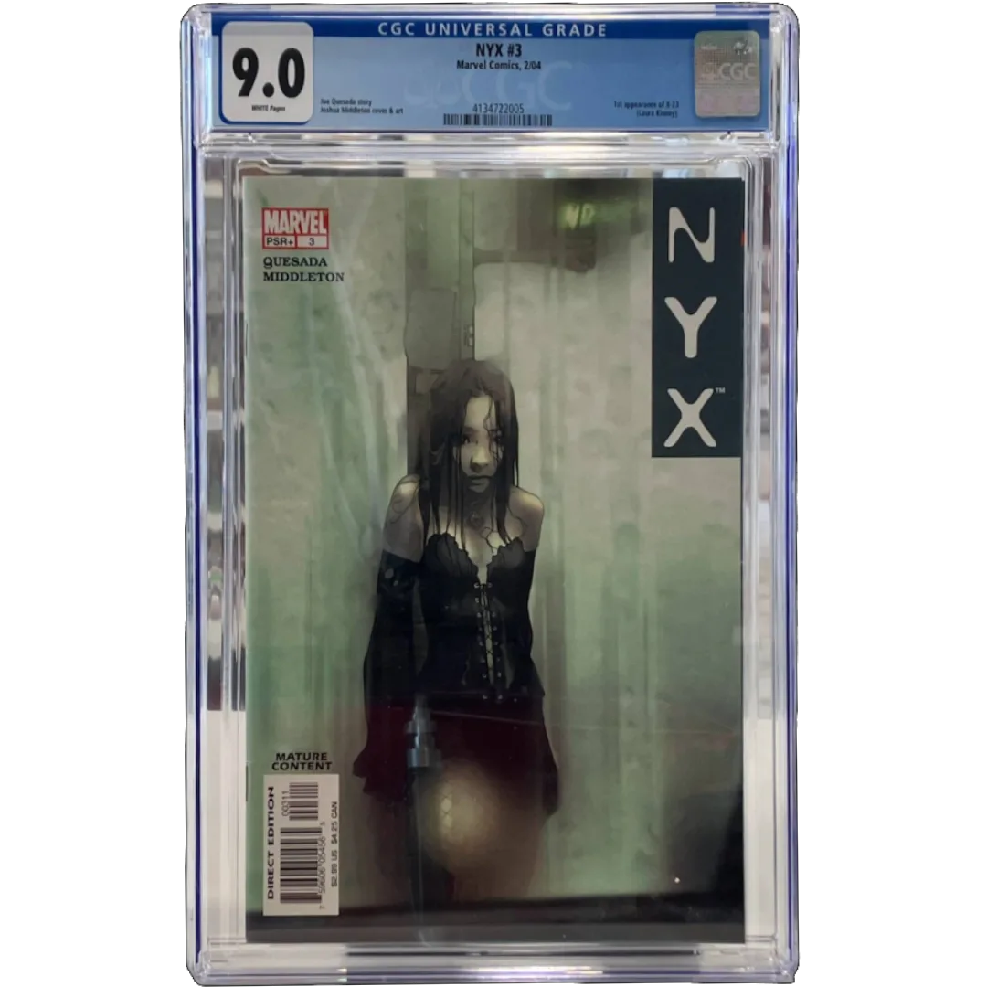 nyx 3 NYX #3 CGC Comics 9.0 – Marvel Comics 1st APPEARANCE OF X-23 (LAURA KINNEY) - image 1