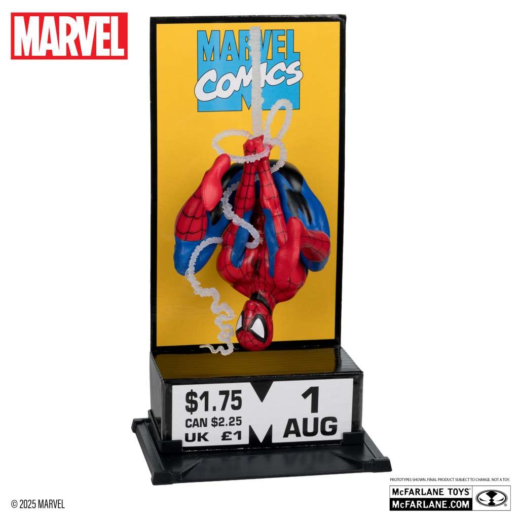 108487a Marvel collection 1:10 wv5 spider-man corner box figure - immagine 1
