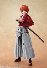 RUROUNI KENSHIN - SH FIGUARTS - KENSHIN HIMURA - ACTION FIGURE 15CM - immagine 6
