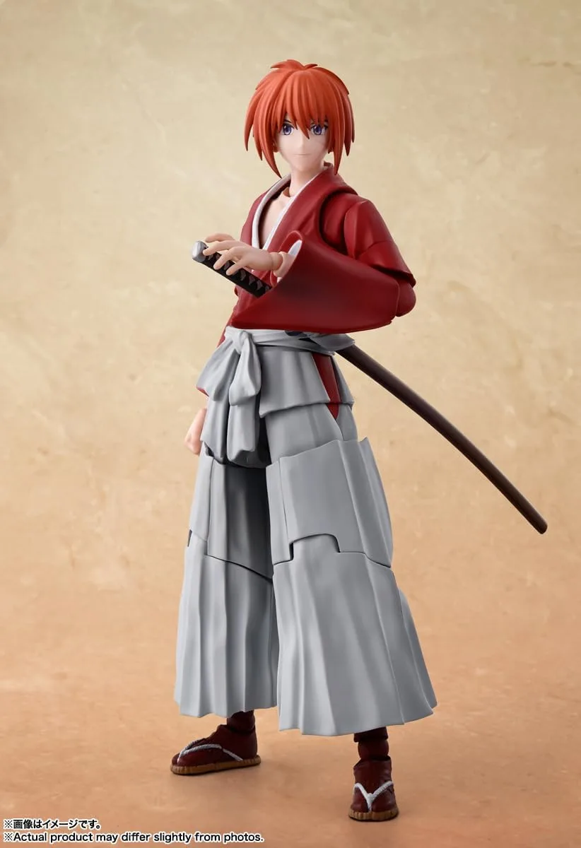 RUROUNI KENSHIN - SH FIGUARTS - KENSHIN HIMURA - ACTION FIGURE 15CM - image 6