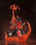 Demon Slayer: Kimetsu no Yaiba - FiguartsZERO - PVC Statue Kamado Tanjiro - (Kyojuro Rengoku's Sword Guard Ver.) 19 cm - immagine 4