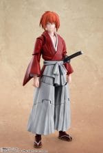 RUROUNI KENSHIN - SH FIGUARTS - KENSHIN HIMURA - ACTION FIGURE 15CM - immagine 5
