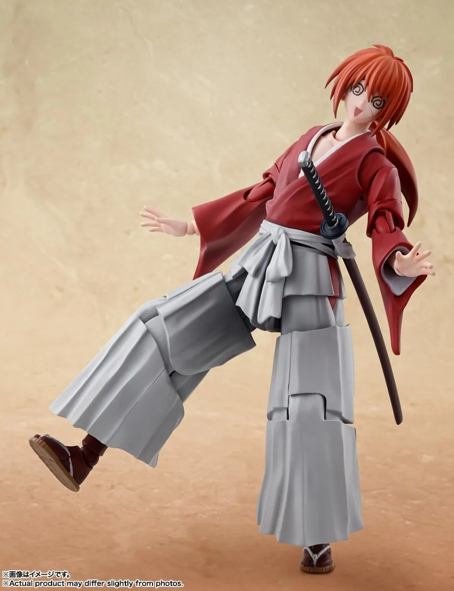 RUROUNI KENSHIN - SH FIGUARTS - KENSHIN HIMURA - ACTION FIGURE 15CM - image 2