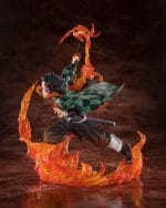 Demon Slayer: Kimetsu no Yaiba - FiguartsZERO - PVC Statue Kamado Tanjiro - (Kyojuro Rengoku's Sword Guard Ver.) 19 cm - immagine 2