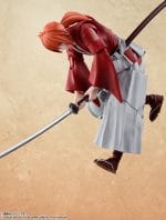 RUROUNI KENSHIN - SH FIGUARTS - KENSHIN HIMURA - ACTION FIGURE 15CM - immagine 3