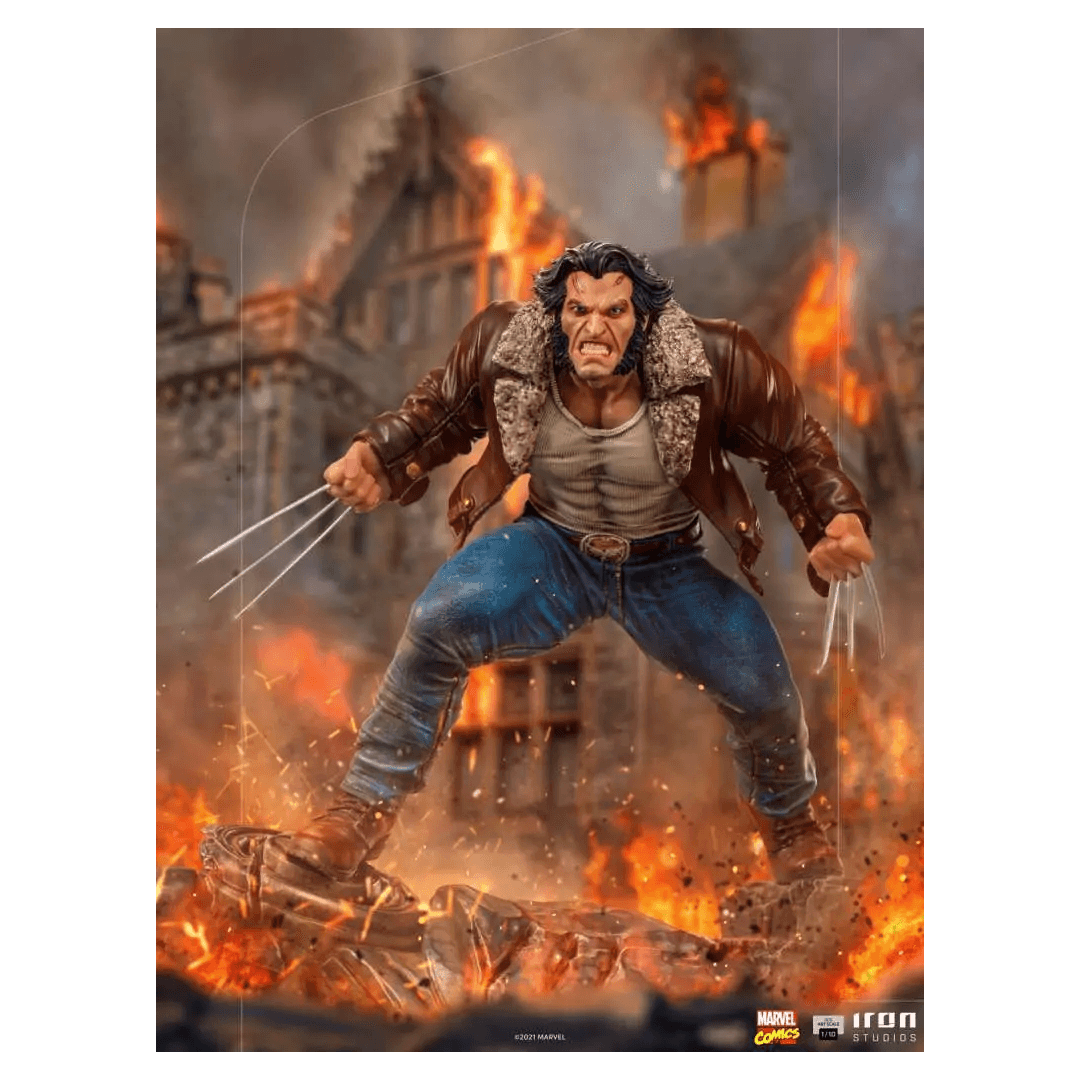 XMEN MARVEL: X-MEN LOGAN 1/10 - FIGURE - LOGAN- STATUA 18 CM - immagine 1