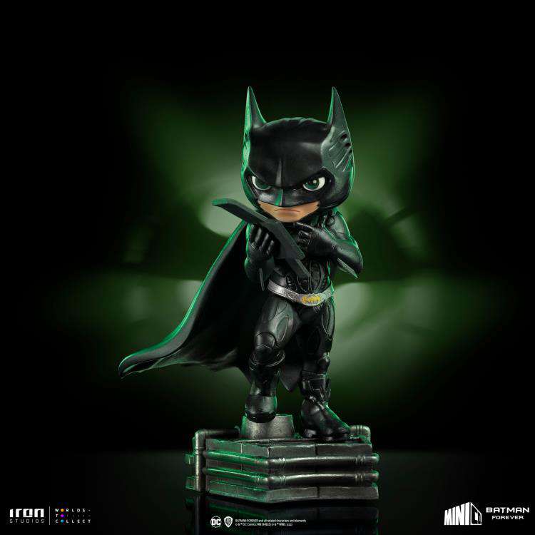bat DC COMICS: BATMAN FOREVER - MINICO FIGURE - BATMAN - STATUA 18CM - immagine 1
