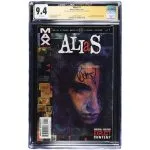 Alias ​​#1 CGC Yellow Label 9.4 Signed by Brian Michael Bendis -1st appearance of Jessica Jones- 1st MAX title- Marvel