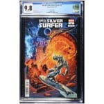 Death of the Silver Surfer #5 CGC Blue Label 9.8 -key issue Death of the Silver Surfer- variant castellini Marvel