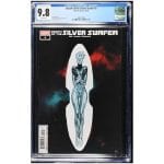 Death of the Silver Surfer #5 CGC Blue Label 9.8 -key issue Death of Silver Surfer-1st cover appearance of Kelly Koh as the Silver Surfer - Marvel