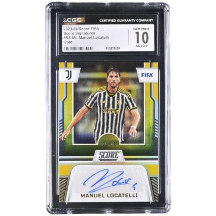 FIFA Score Signatures Manuel Locatelli- GEM MINT 10 CGC