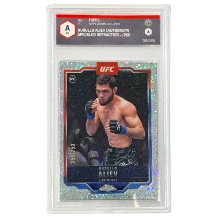NURULLO ALIEV (AUTOGRAPH SPECKLED REFRACTOR) 250/250 TOPPS