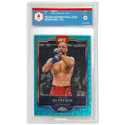 VOLKAN OEZDEMIR (TEAL LAZER REFRACTOR) 001/175 TOPPS