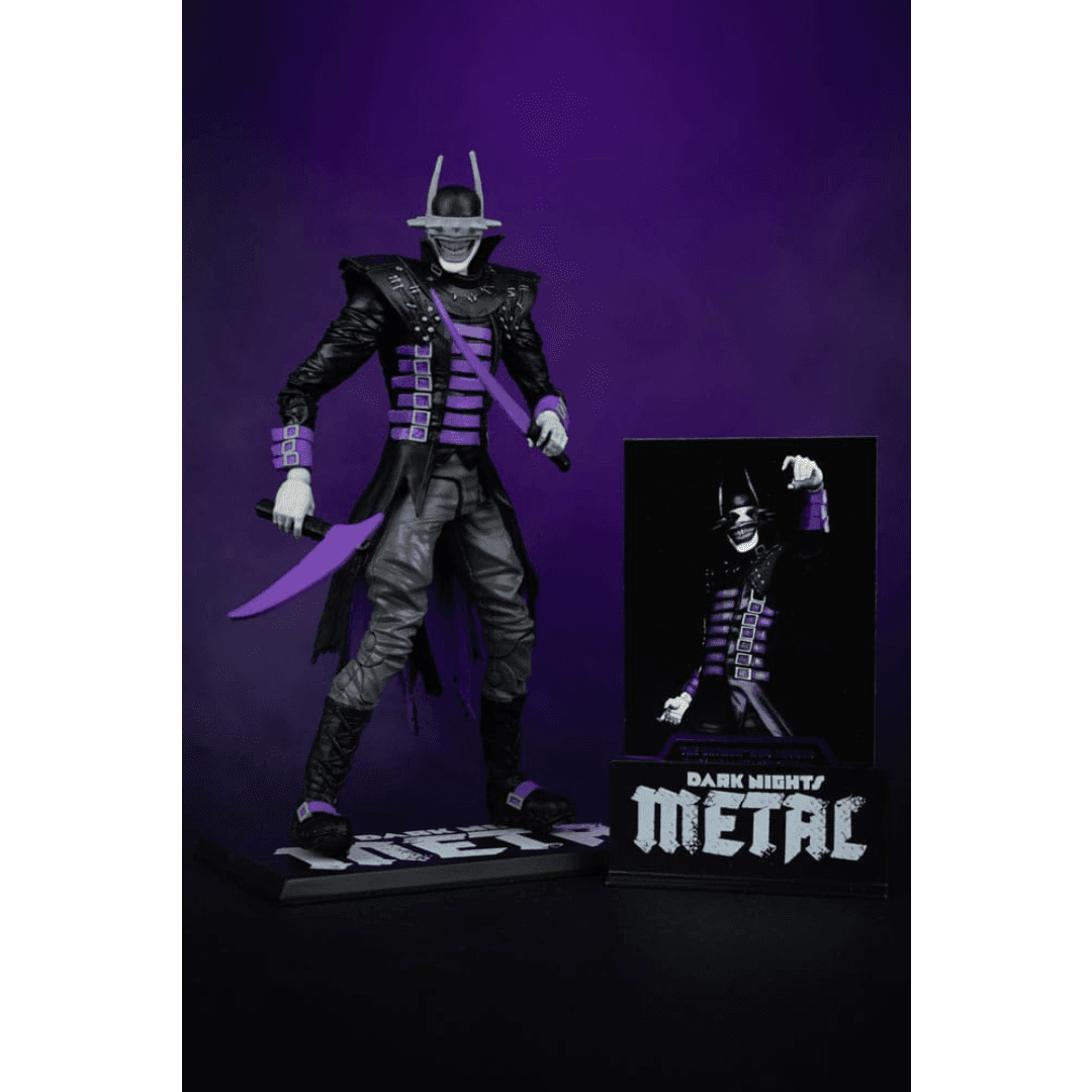 Nuovo progetto (30) DC Multiverse Action Figure The Batman Who Laughs (B&W with accent) (Gold Label) 18 cm - immagine 1