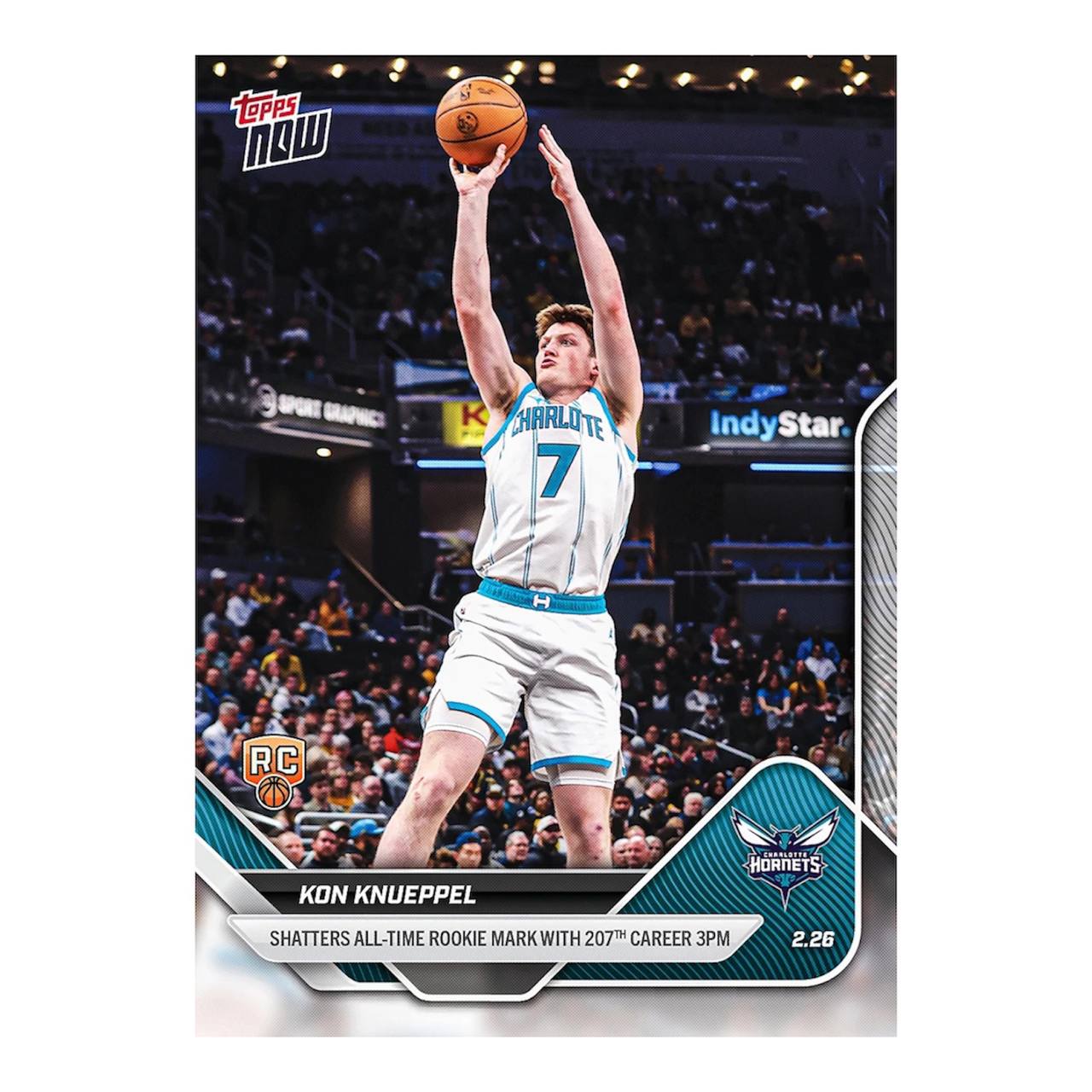 photo_5794284974415482856_y NBA Topps NOW® 2025-26 Kon Knueppel-Rookie - immagine 1