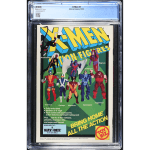 X-Men #1 CGC Blue Label 9.6-key issue 1st appearance of the Acolytes.- Four different covers exist that form a single image by Jim Lee cover d- Marvel - immagine 2