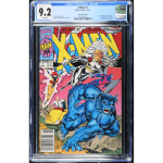 X-Men #1 CGC Blue Label 9.2-key issue 1st appearance of the Acolytes.-  Four different covers exist that form a single image by Jim Lee cover c- Marvel