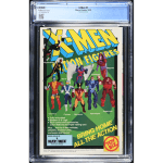X-Men #1 CGC Blue Label 9.2-key issue 1st appearance of the Acolytes.-  Four different covers exist that form a single image by Jim Lee cover c- Marvel - immagine 2