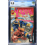 X-Men #1 CGC Blue Label 9.8-key issue 1st appearance of the Acolytes.-  Four different covers exist that form a single image by Jim Lee cover a- Marvel